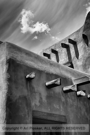 Adobe, Downtown Santa Fe (No 9463)