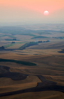 Sunset From Steptoe Butte, The Palouse (No. 134)