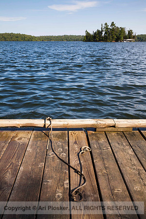 Boat Dock and Rope