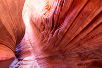 Striated Wall, Red Canyon