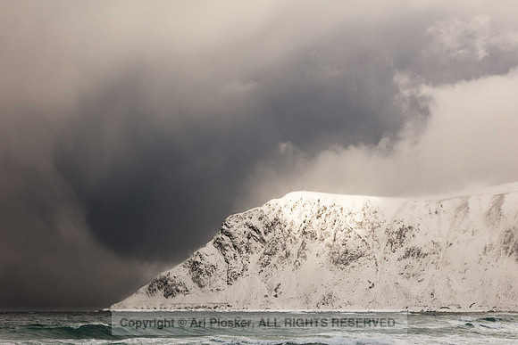 View from Skagsanden beach (No. 3704)