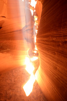 Multiple Light Beams, Secret Canyon (No. 2127)