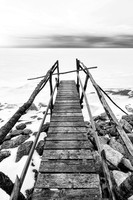 Maple Street Pier, Winter (No. 484)
