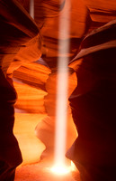 Double Light Ray, Antelope Canyon