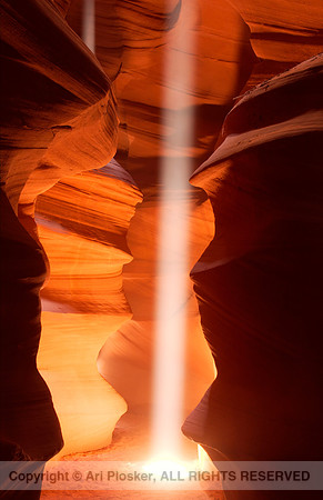 Double Light Ray, Antelope Canyon
