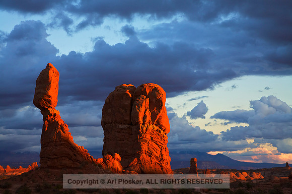 Sunset on Balance Rock (No. 83)