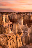 Pink Dawn at Coal Mine Canyon (No. 9123)