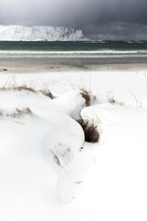 Snowy Beach near Ramberg (No. 4123)