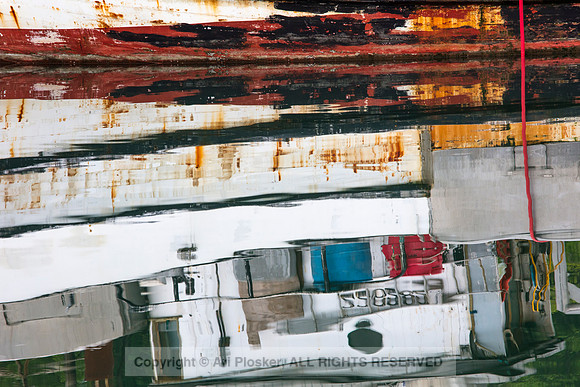 Dreamy reflection, Newport Harbor (No. 0019)