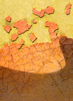 Abstract in Orange and Yellow/Green