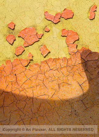 Abstract in Orange and Yellow/Green