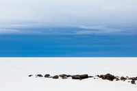 Rock Jetty in Winter (No. 25)