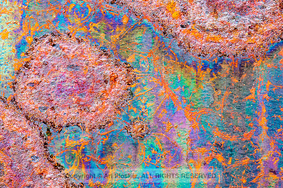 Metallic Abstract 1 (detail)