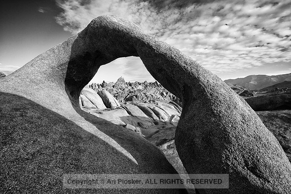 Mobius Arch and the Alabama Hills