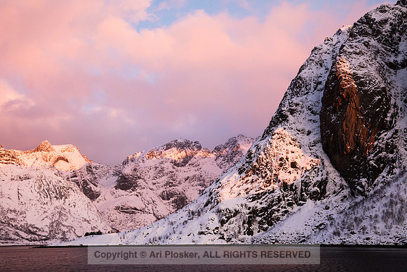 Sunrise VIew from Hamnoy 2 (No. 7997)
