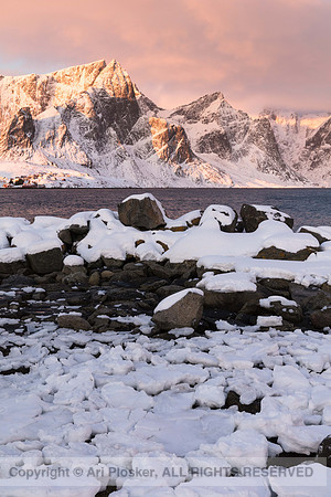 Sunrise VIew from Hamnoy 1 (No. 8070)