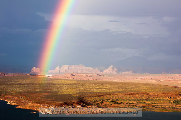 Rainbow over Lake Powell (No. 3357)