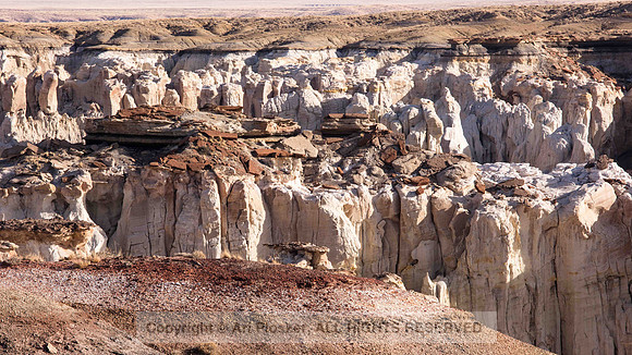 "Desert Elevation," Coal Mine Canyon (No. 9850)