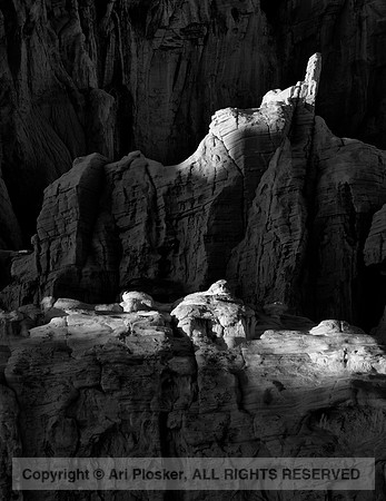 Coal Mine Canyon Sunrise (#309BW)