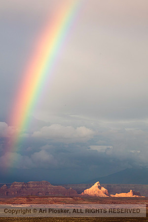 Rainbow over Lake Powell (No. 3482)