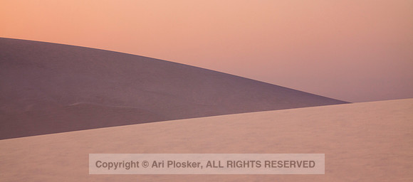 Minimalistic Sand Dunes, (No. 374)