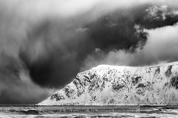 View from Skagsanden beach (No. 3704)