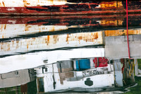 Dreamy reflection, Newport Harbor (No. 0019)