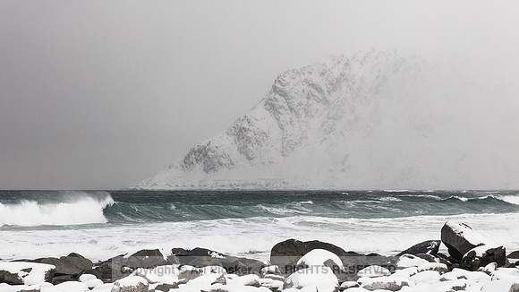 View from Skagsanden beach (No. 3831)