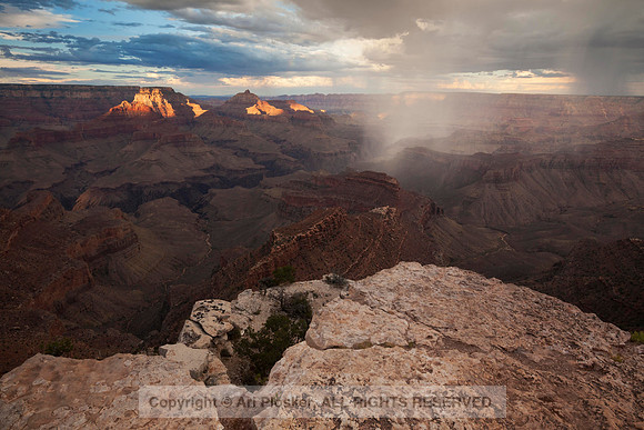 Storm Over Shoshone Point (No. 609)