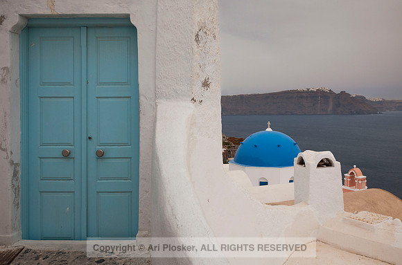 Behind the Blue Door
