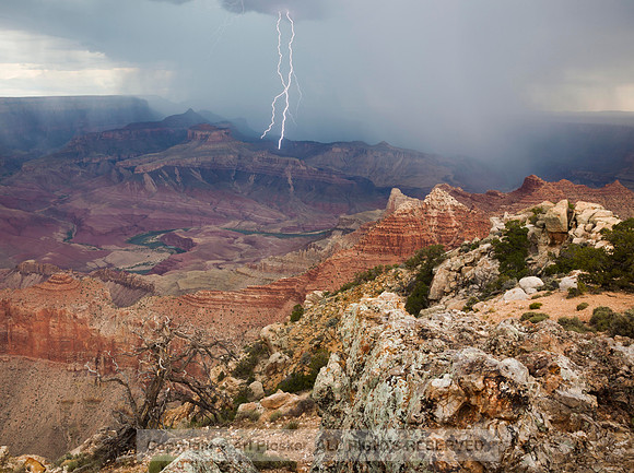 Storm Over Lipan Point (No. 812)